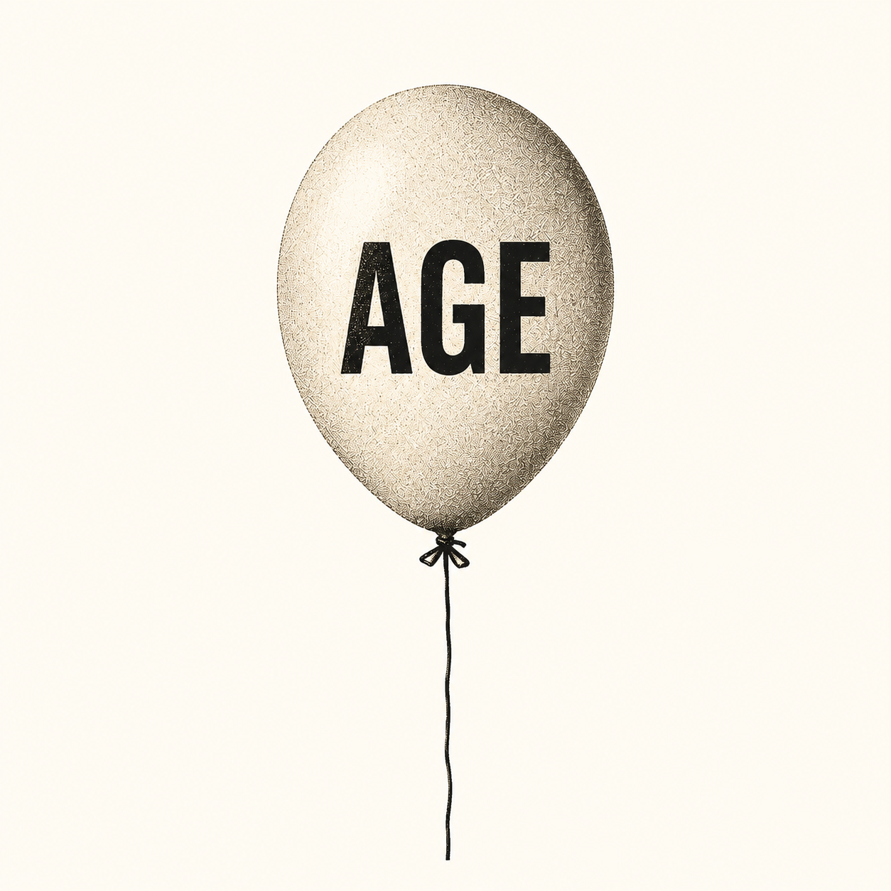 AGE-logotyp med en ballong